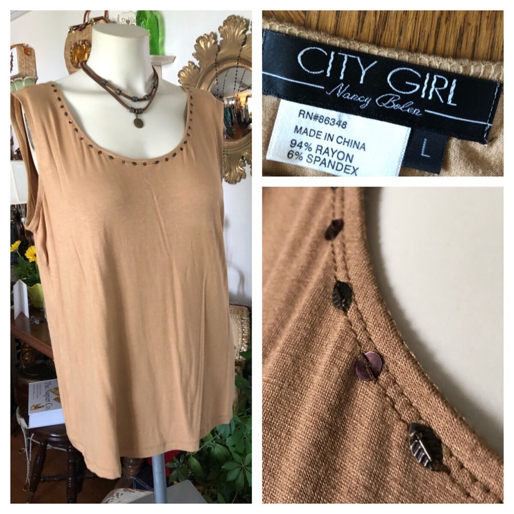 Camel Tank Top - Picture 2 of 5